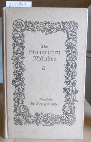 Seller image for Kinder- und Hausmrchen. Gesammelt durch die Brder Grimm. Hrsg. v. Paul Ernst. Zweiter Band [von 3]. for sale by Versandantiquariat Trffelschwein