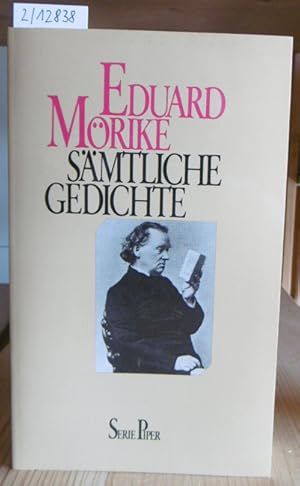 Image du vendeur pour Smtliche Gedichte. Hrsg. v. Herbert G. Gpfert, Nachwort v. Georg Britting. mis en vente par Versandantiquariat Trffelschwein