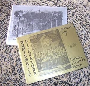 2 volumes, 1979 and 1980: Auction sale V / seven - Numismatic literature. Fine and rare printes b...