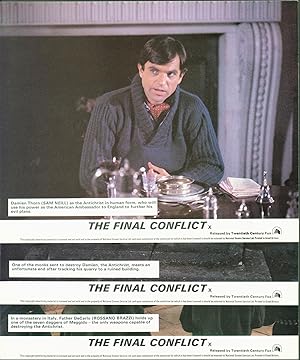 The Final Conflict (3 color movie stills)
