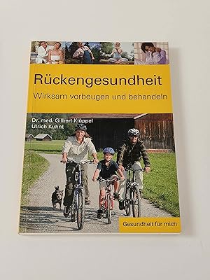 Seller image for Rckengesundheit - Wirksam vorbeugen und behandeln for sale by BcherBirne