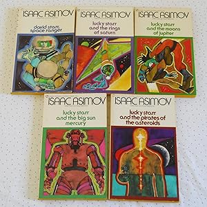 5 by Asimov: David Starr, Space Ranger/Lucky Starr & Pirates of the Asteroids/Lucky Starr & the B...