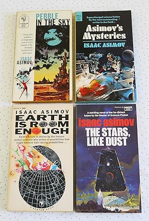 4 by Asimov: Pebble in the Sky/Asimov's Mysteries/Earth is Room Enough/The Stars,Like Dust