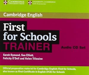 Immagine del venditore per First for Schools Trainer Audio CDs (3) venduto da WeBuyBooks