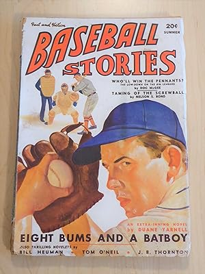 Image du vendeur pour Baseball Stories Pulp Summer 1943 mis en vente par Bradley Ross Books