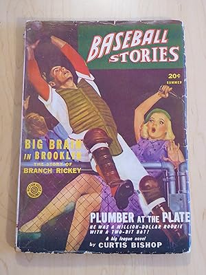 Image du vendeur pour Baseball Stories Pulp Summer 1946 mis en vente par Bradley Ross Books