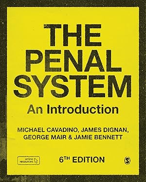 Bild des Verkufers fr The Penal System: An Introduction zum Verkauf von moluna