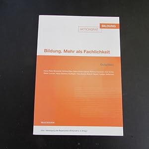 Immagine del venditore per Bildung - Mehr als Fachlichkeit (Gutachten) venduto da Bookstore-Online