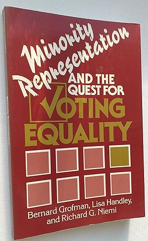 Immagine del venditore per Minority Representation and the Quest for Voting Equality venduto da Mr Mac Books (Ranald McDonald) P.B.F.A.