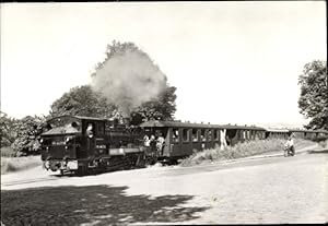 Bild des Verkufers fr Ansichtskarte / Postkarte Insel Rgen, Kleinbahn, Lokomotive 99 4651 0, Rasender Roland zum Verkauf von akpool GmbH