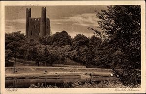 Bild des Verkufers fr Ansichtskarte / Postkarte Saalfeld an der Saale Thringen, Der hohe Schwarm, Soorbenburg zum Verkauf von akpool GmbH