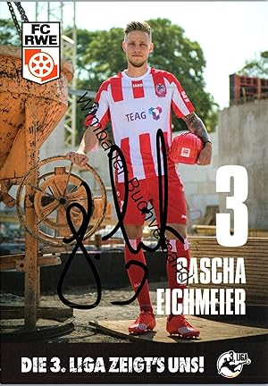 Bild des Verkufers fr Original Autogramm Sascha Eichmeier FC RWE /// Autograph signiert signed signee zum Verkauf von Antiquariat im Kaiserviertel | Wimbauer Buchversand