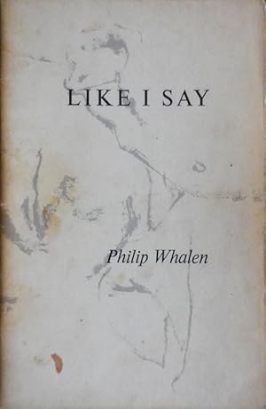 Seller image for Like I Say for sale by Derringer Books, Member ABAA