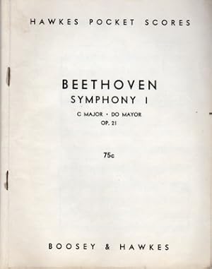 Seller image for SYMPHONY No. 1, Op. 21 for sale by Reflection Publications