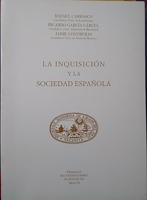 Imagen del vendedor de LA INQUISICIN Y LA SOCIEDAD ESPAOLA a la venta por Libros Dickens