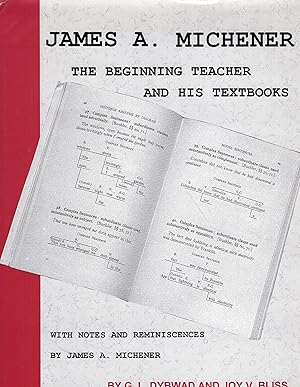 Image du vendeur pour James A. Michener: The Beginning Teacher and His Textbooks mis en vente par A Cappella Books, Inc.