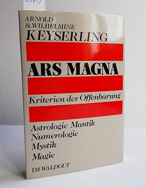 Seller image for Ars Magna (Kriterien der Offenbarung) for sale by Antiquariat Zinnober