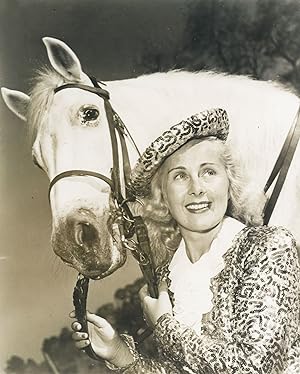 Miss Friedel Luciana Paster, Dressage Rider, RBB&B Circus, 1951