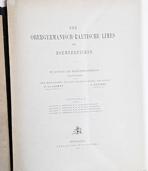 Der Obergermanisch-Raetische Limes des Roemerreiches (Lieferung IV)