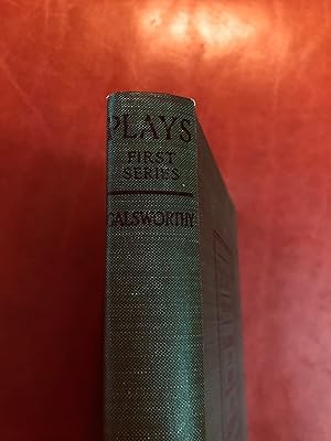 Seller image for Plays: First Series: The Silver Box; Joy; Strife (FROM THE LIBRARY OF THE LATE DIRECTOR GEORGE SCHAEFER) for sale by Cream Petal Goods