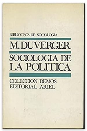 Imagen del vendedor de SOCIOLOGIA DE LA POLITICA a la venta por Second chances