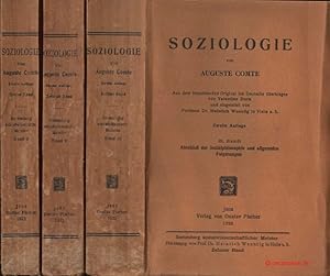 Soziologie. Aus dem französischen Original ins Deutsche übertragen von Valentine Dorn und eingele...