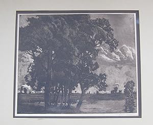 Gewitterwolken. Radierung mit Aquatinta. 1906.