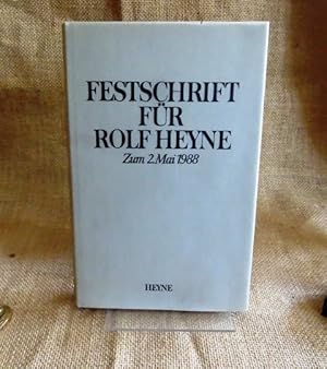 Festschrift für Rolf Heyne. Zum 2. Mai 1988.