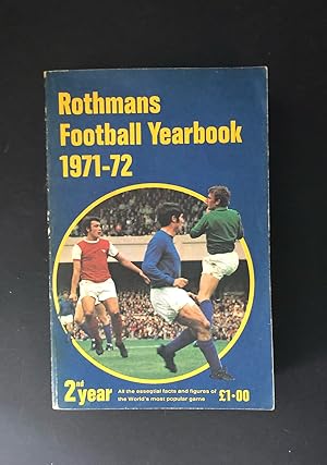 ROTHMANS FOOTBALL YEARBOOK 1971-72