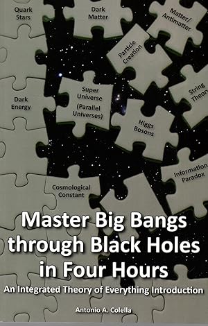 Seller image for Master Big Bangs through Black Holes in Four Hours: An Integrated Theory of Everything Introduction for sale by Book Booth
