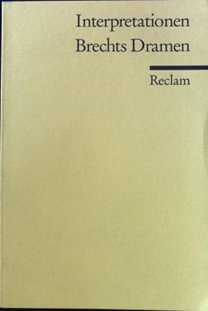 Bild des Verkäufers für Brechts Dramen. Reclams Universal-Bibliothek ; Nr. 8813 zum Verkauf von books4less (Versandantiquariat Petra Gros GmbH & Co. KG)
