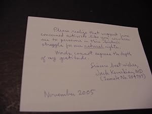 SIGNED NOTE