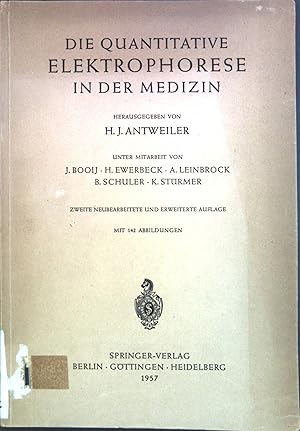 Image du vendeur pour Die Quantitative Elektrophorese in der Medizin mis en vente par books4less (Versandantiquariat Petra Gros GmbH & Co. KG)