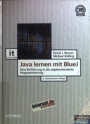 Bild des Verkufers fr Java lernen mit BlueJ : Eine Einfhrung in die objektorientierte Programmierung. Pearson Studium - IT zum Verkauf von books4less (Versandantiquariat Petra Gros GmbH & Co. KG)