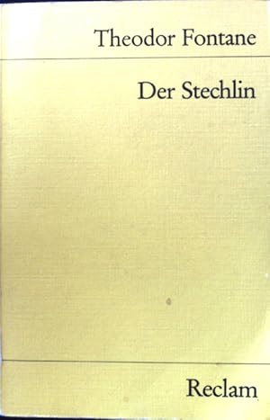 Imagen del vendedor de Der Stechlin : Roman. Reclams Universal-Bibliothek ; Nr. 9910 a la venta por books4less (Versandantiquariat Petra Gros GmbH & Co. KG)