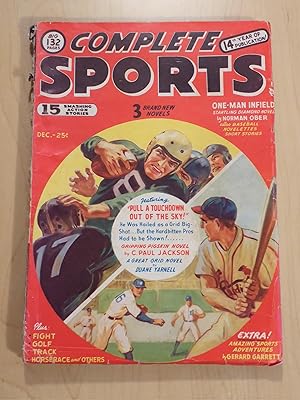 Imagen del vendedor de Complete Sports Pulp December 1950 a la venta por Bradley Ross Books