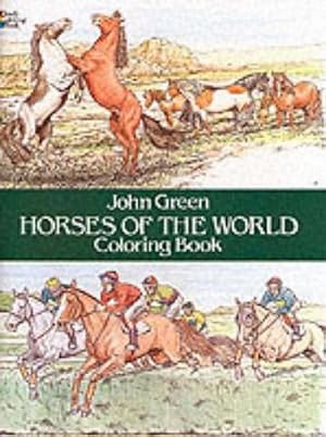 Bild des Verkufers fr Horses of the World Colouring Book zum Verkauf von Smartbuy