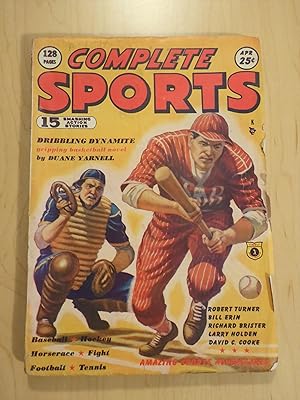 Seller image for Complete Sports Pulp April 1949 for sale by Bradley Ross Books