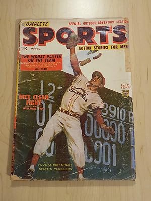 Seller image for Complete Sports Pulp April 1955 for sale by Bradley Ross Books