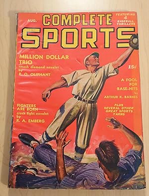 Complete Sports Pulp August 1940