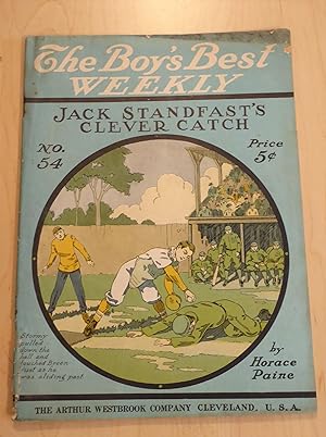 The Boy's Best Weekly No. 54, Jack Standfast's Clever Catch