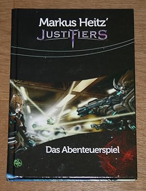 Bild des Verkufers fr Markus Heitz' Justifiers. Das Abenteuerspiel. zum Verkauf von Antiquariat Gallenberger