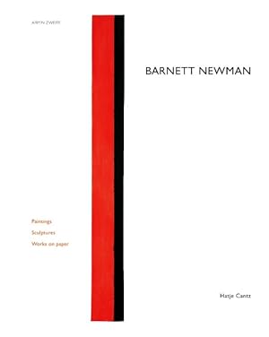 Bild des Verkufers fr Barnett Newman. Bilder - Skulpturen - Graphik. MINT COPY. zum Verkauf von Antiquariaat Berger & De Vries