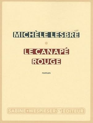 Imagen del vendedor de Le canap? rouge - Mich?le Lesbre a la venta por Book Hmisphres