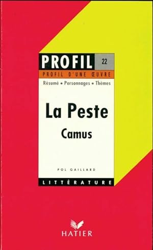 Image du vendeur pour La peste (extraits) - Albert Camus mis en vente par Book Hmisphres