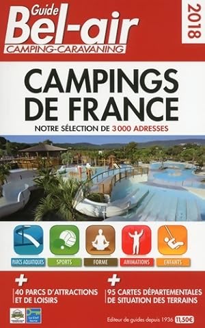 Guide bel-air campings de France 2018 - Martine Duparc