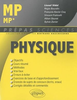 Physique mp-mp* - Lionel Vidal