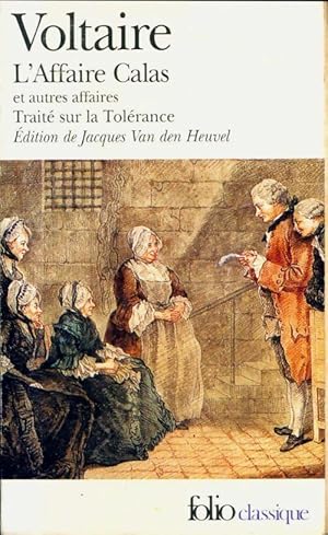 Image du vendeur pour L'affaire Calas et autres affaires - Voltaire mis en vente par Book Hmisphres