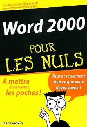 Word 2000 Poche - Inconnu