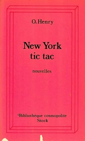 Immagine del venditore per New York tic tac - O. Henry venduto da Book Hmisphres